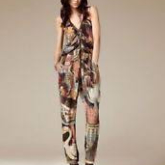 all saints black jumpsuit